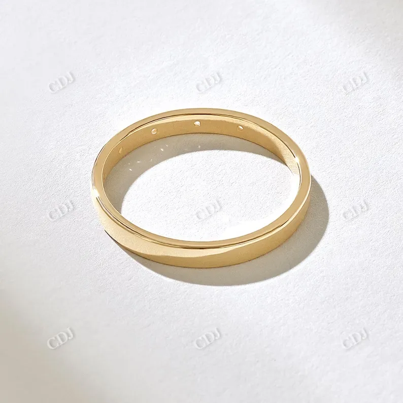 0.05CTW Antique 5 Stone Natural Wedding Band