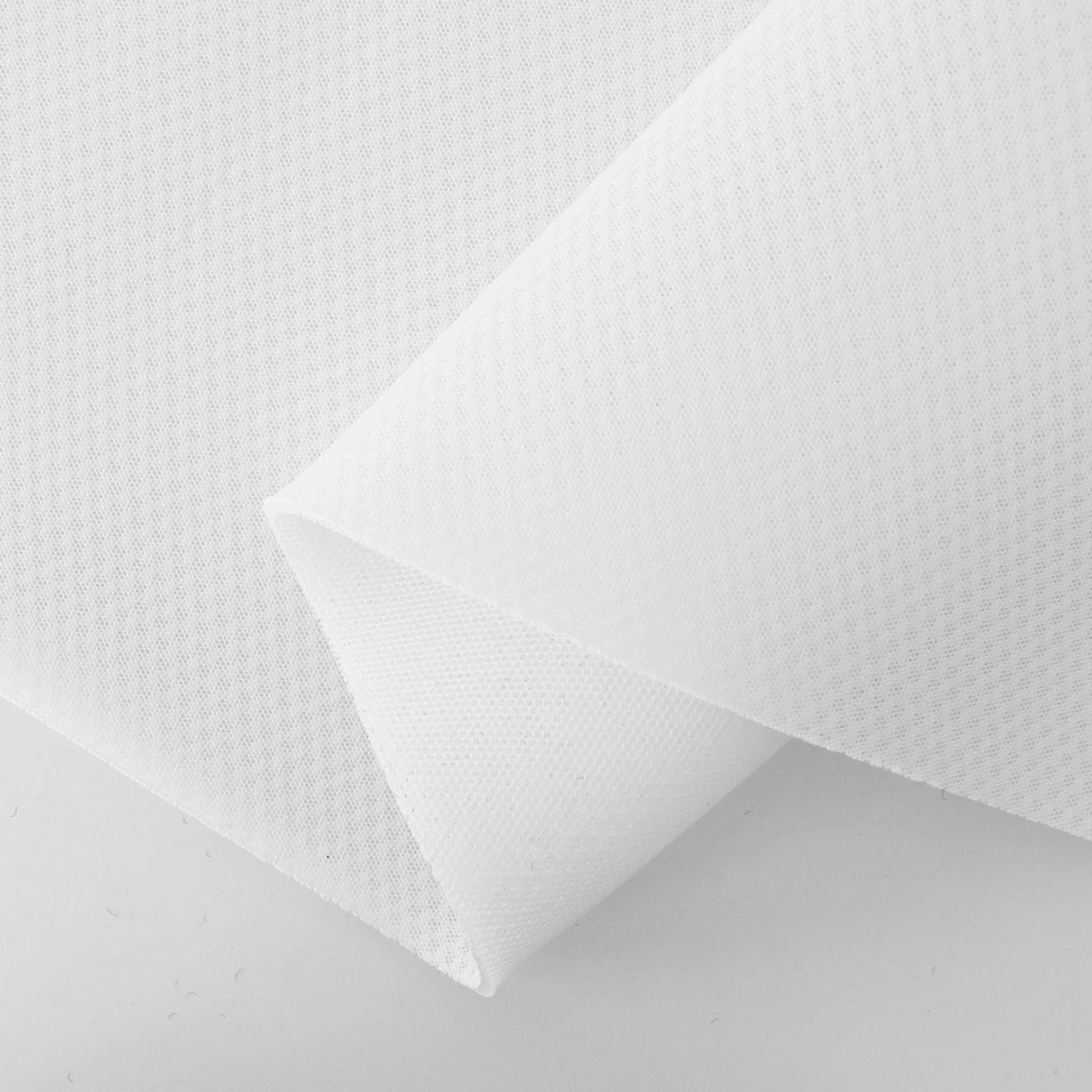 1/2 Yard Cut: White Air Mesh