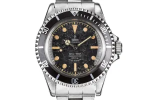 1964 Tudor Submariner 7928 Gilt Dial with "Granite" Patina