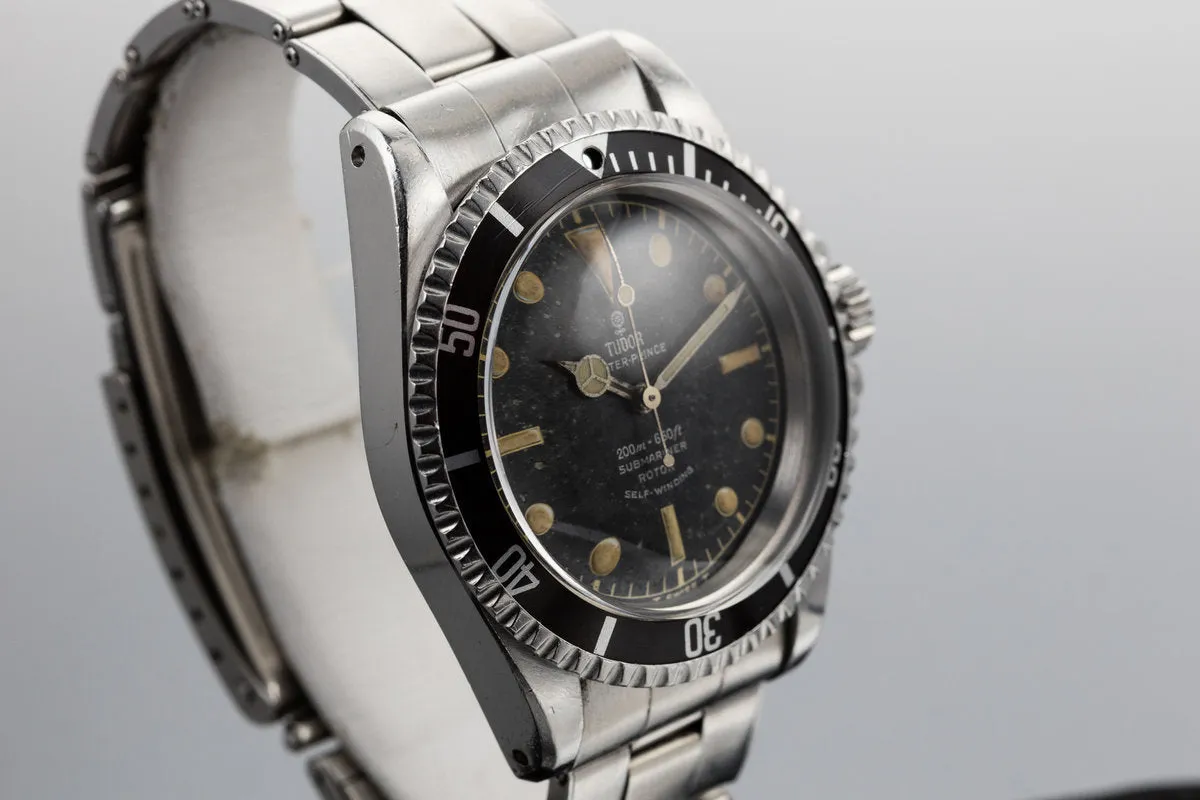 1964 Tudor Submariner 7928 Gilt Dial with "Granite" Patina