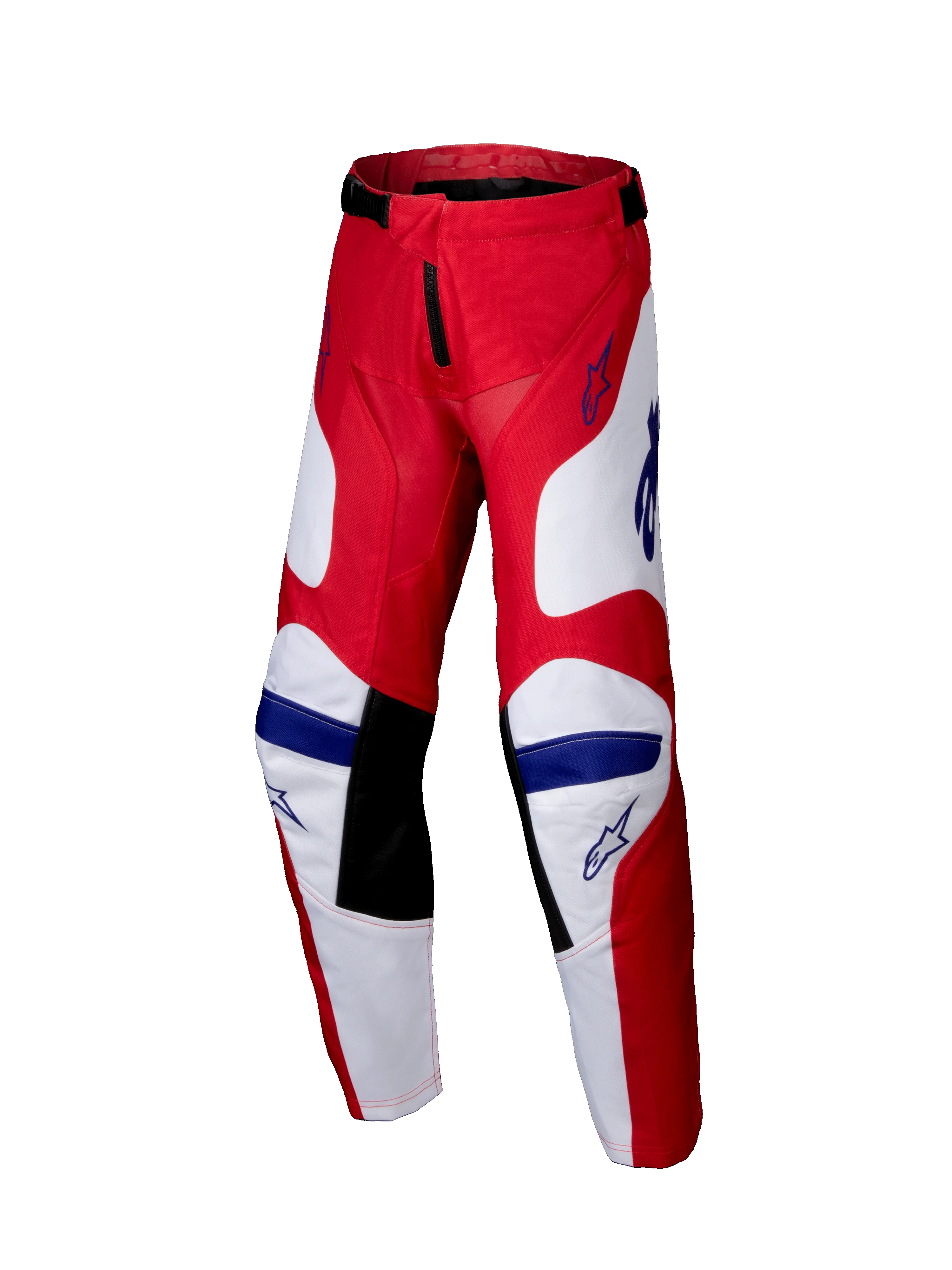 2025 Alpinestars Youth Racer Veil Pants Bright Red White