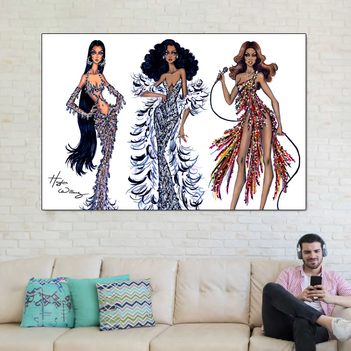 70's Divas Wall Art