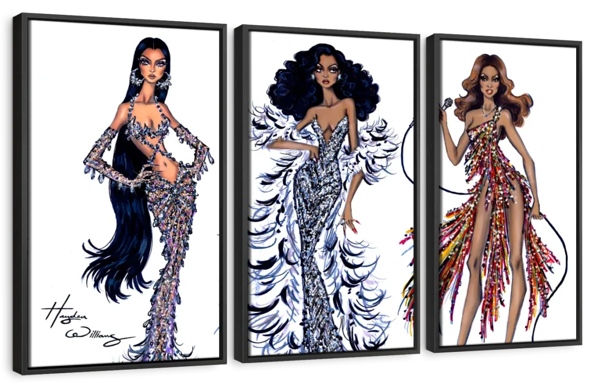 70's Divas Wall Art