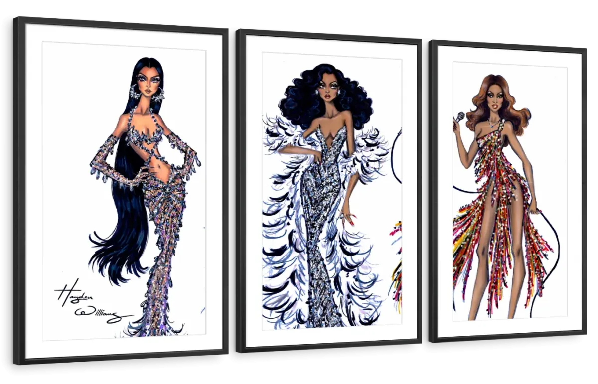 70's Divas Wall Art