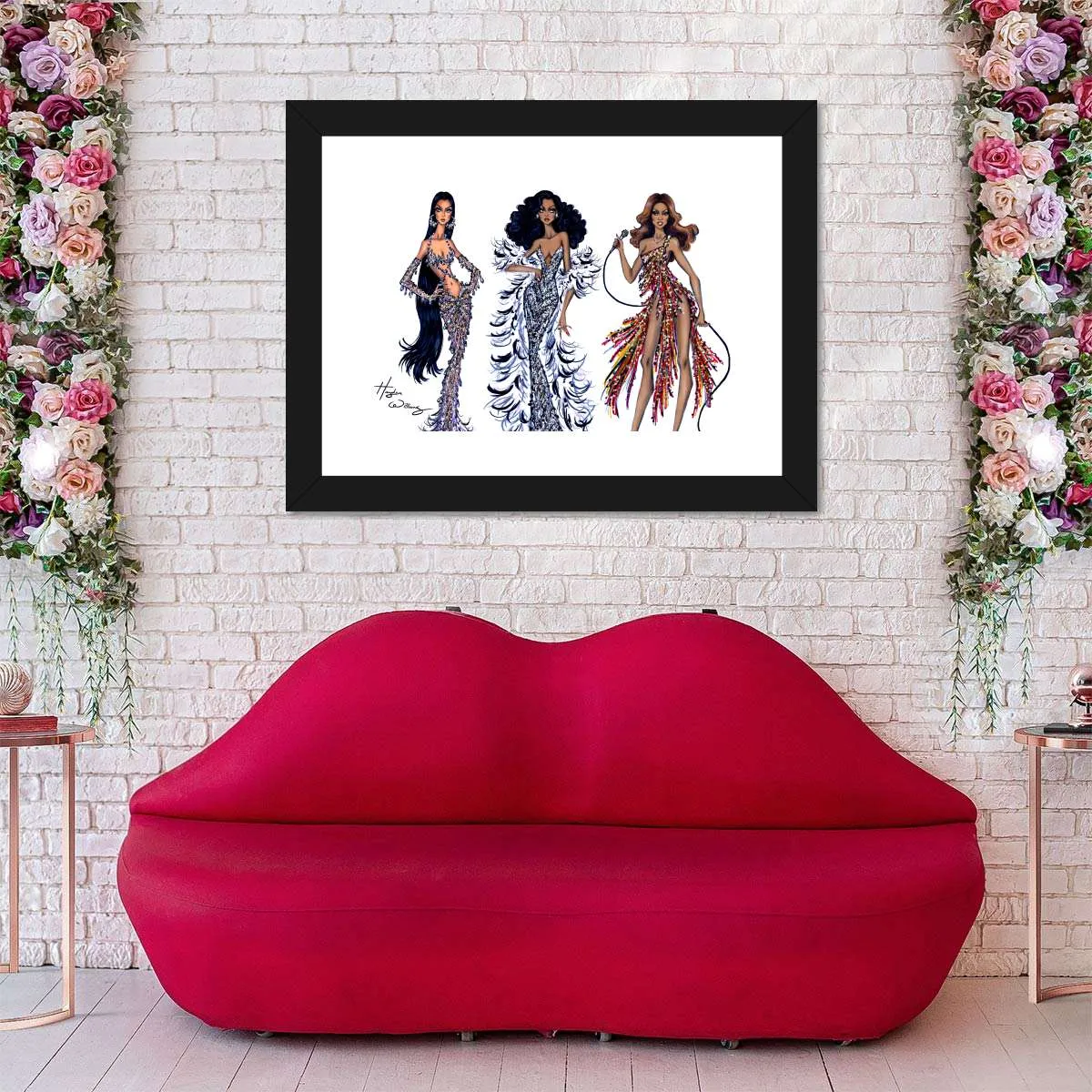 70's Divas Wall Art