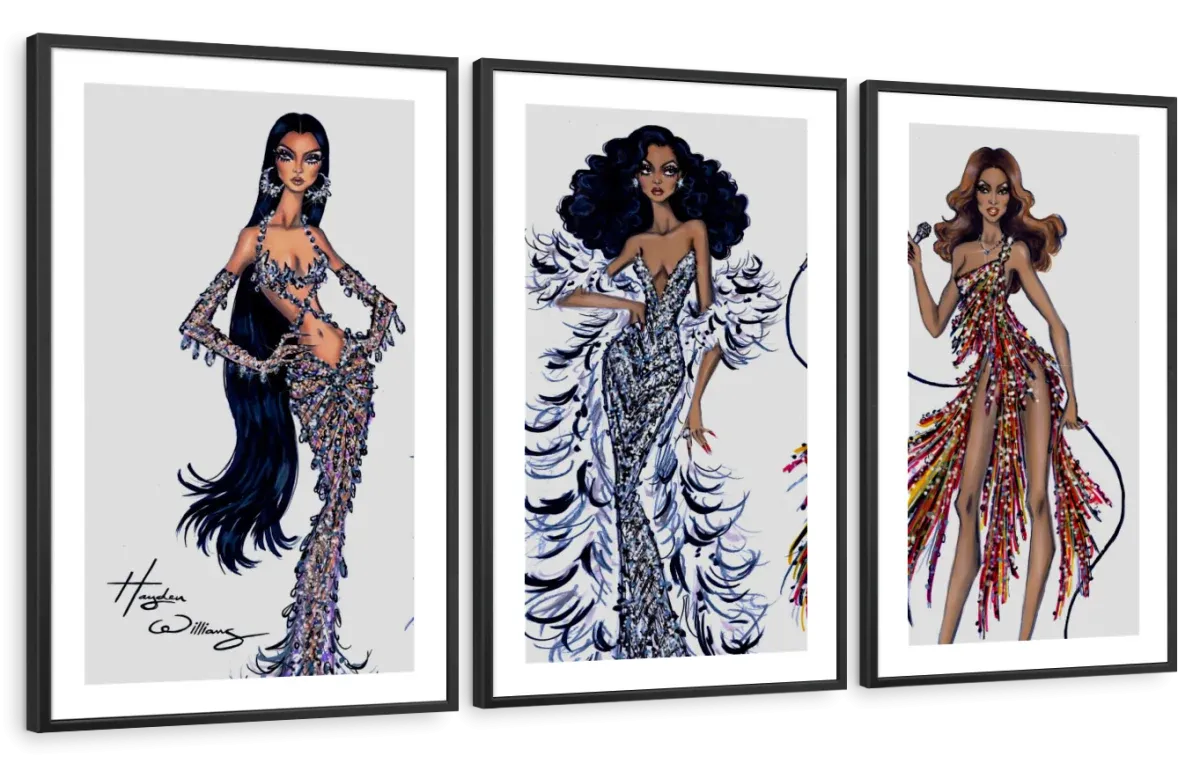 70's Divas Wall Art