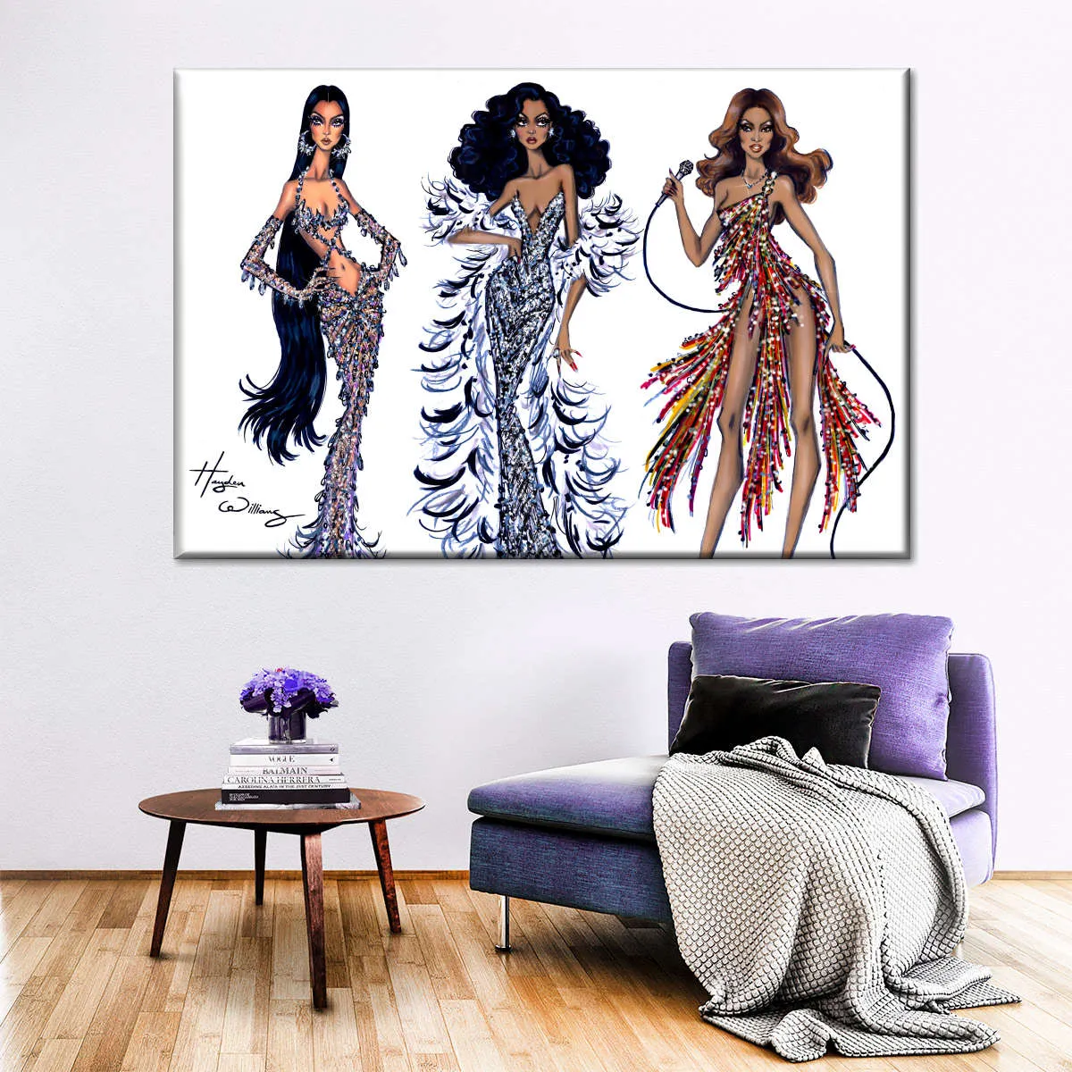 70's Divas Wall Art