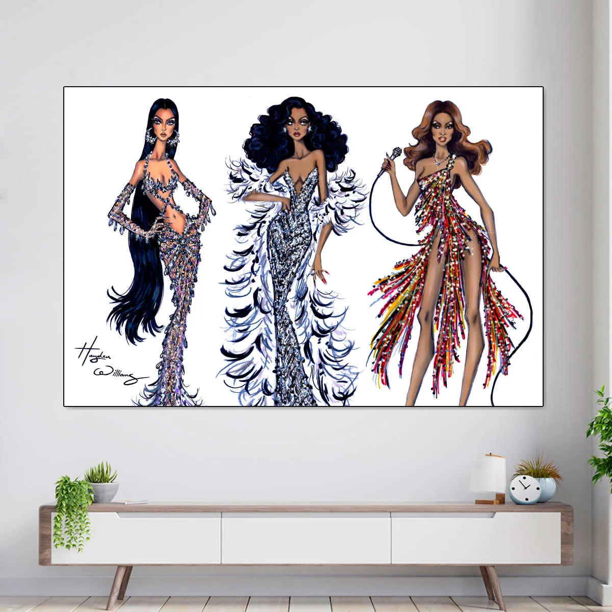 70's Divas Wall Art