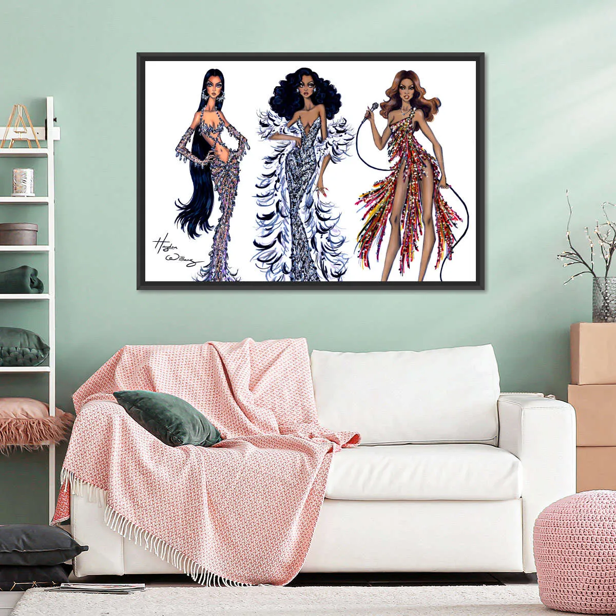 70's Divas Wall Art