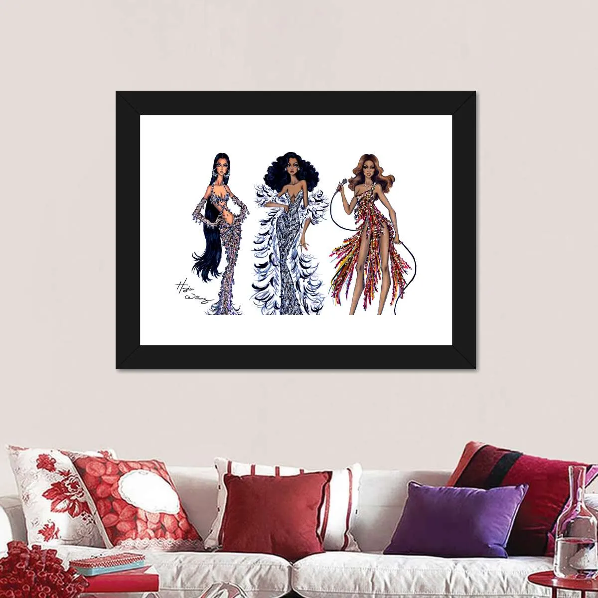 70's Divas Wall Art