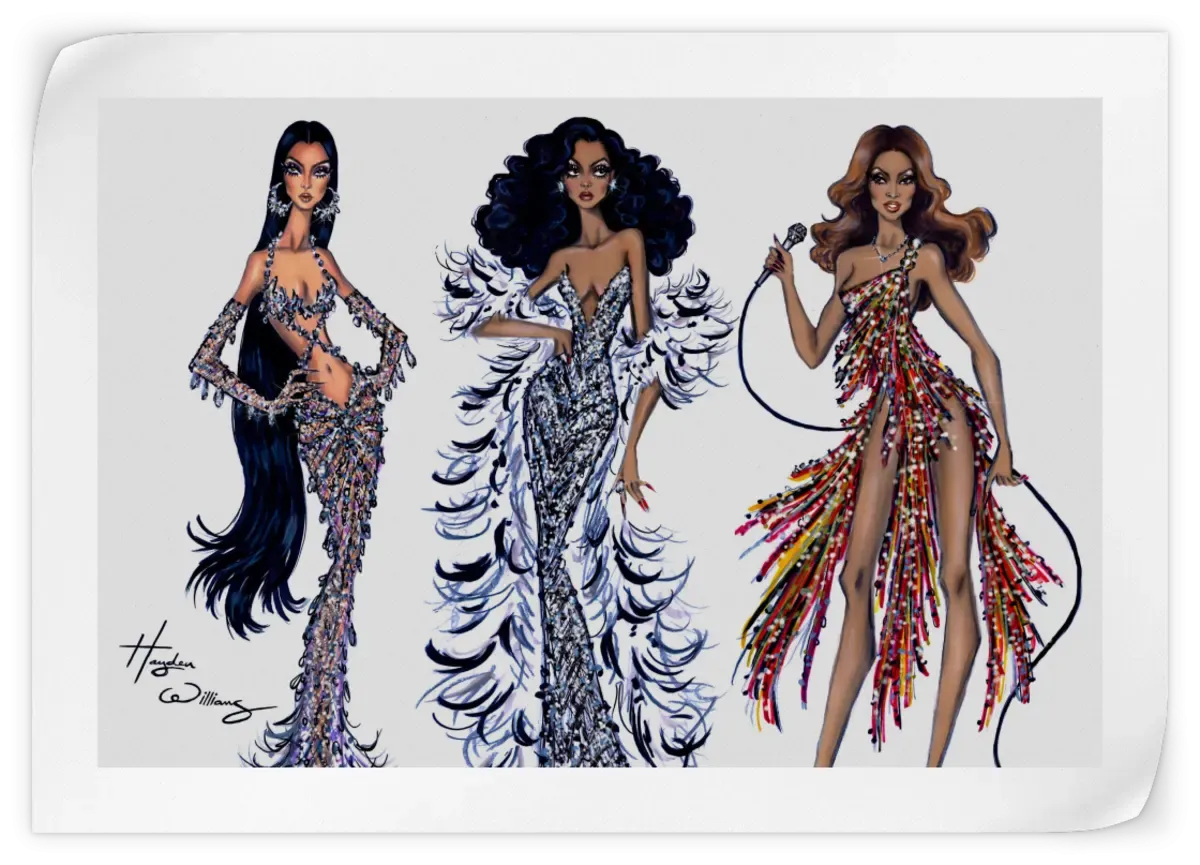 70's Divas Wall Art