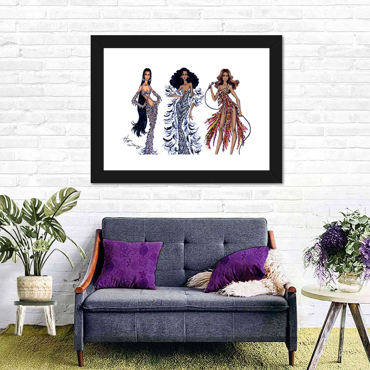 70's Divas Wall Art