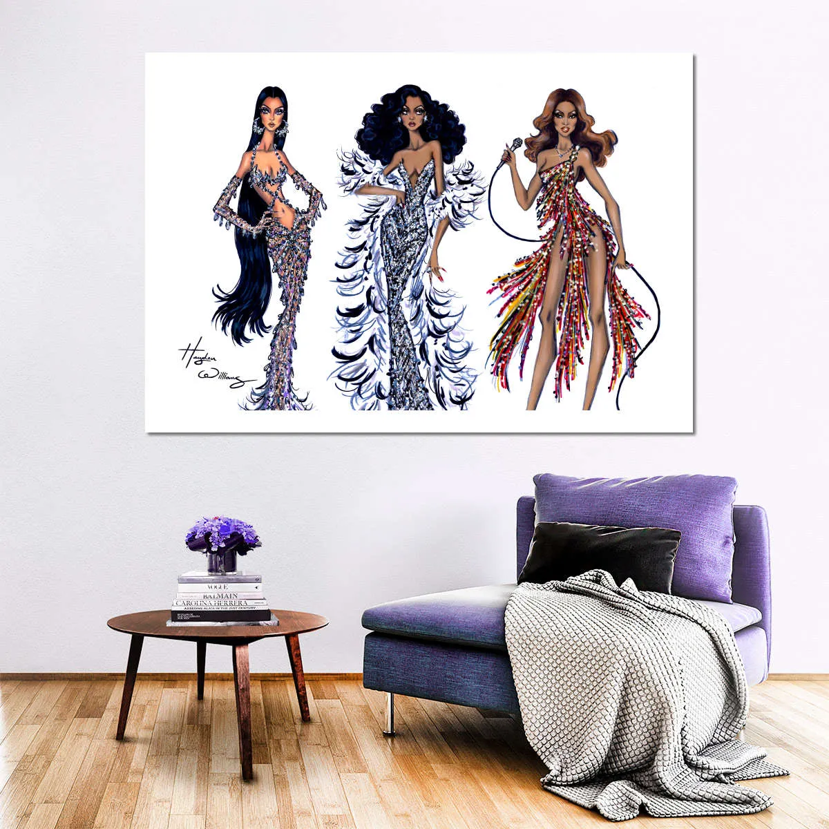 70's Divas Wall Art