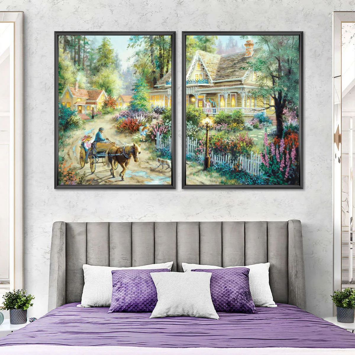 A Country Greeting Wall Art