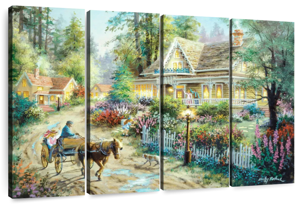 A Country Greeting Wall Art