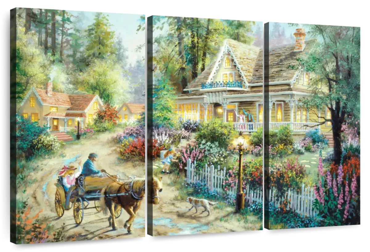 A Country Greeting Wall Art