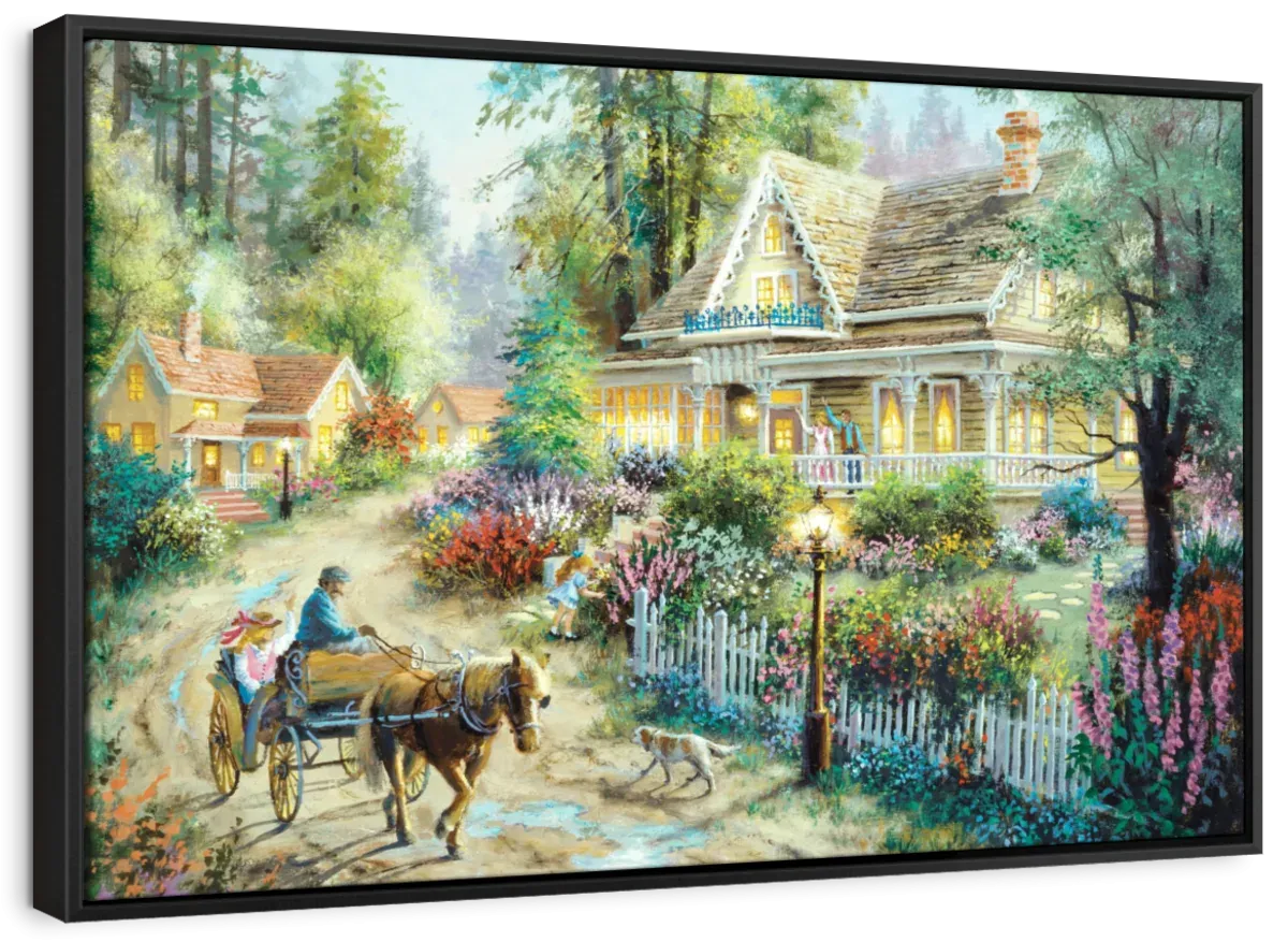 A Country Greeting Wall Art