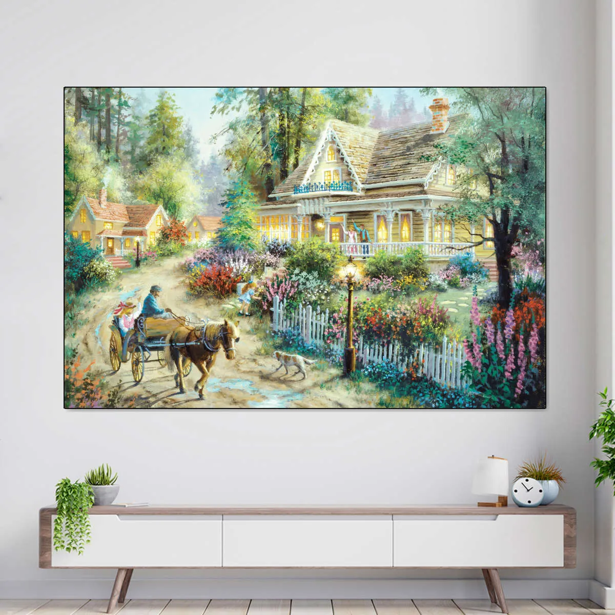 A Country Greeting Wall Art