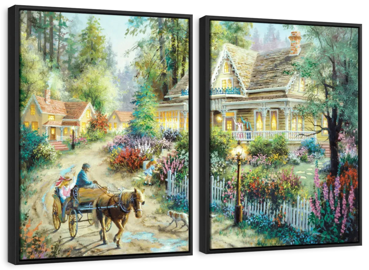 A Country Greeting Wall Art