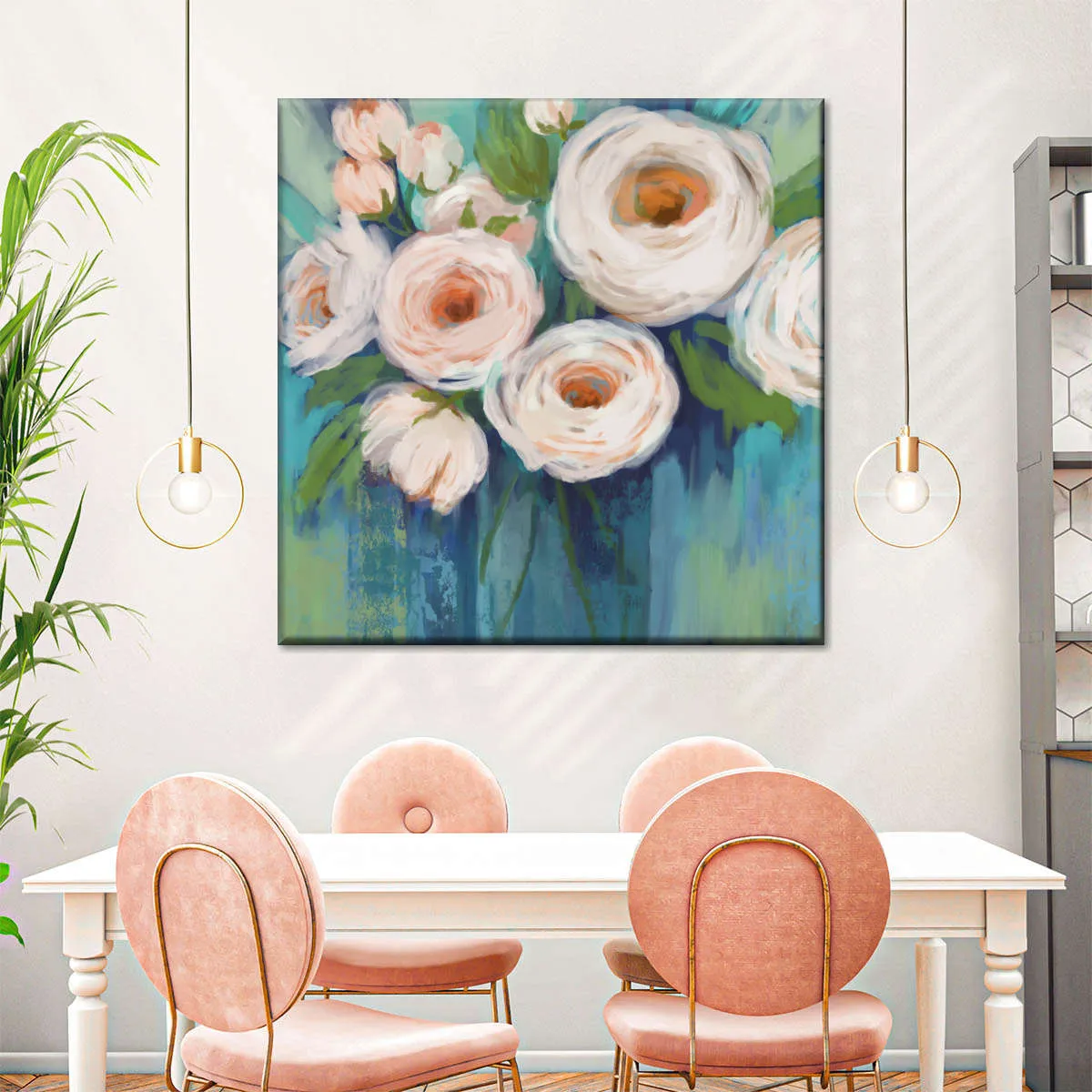 A Flower Power Wall Art