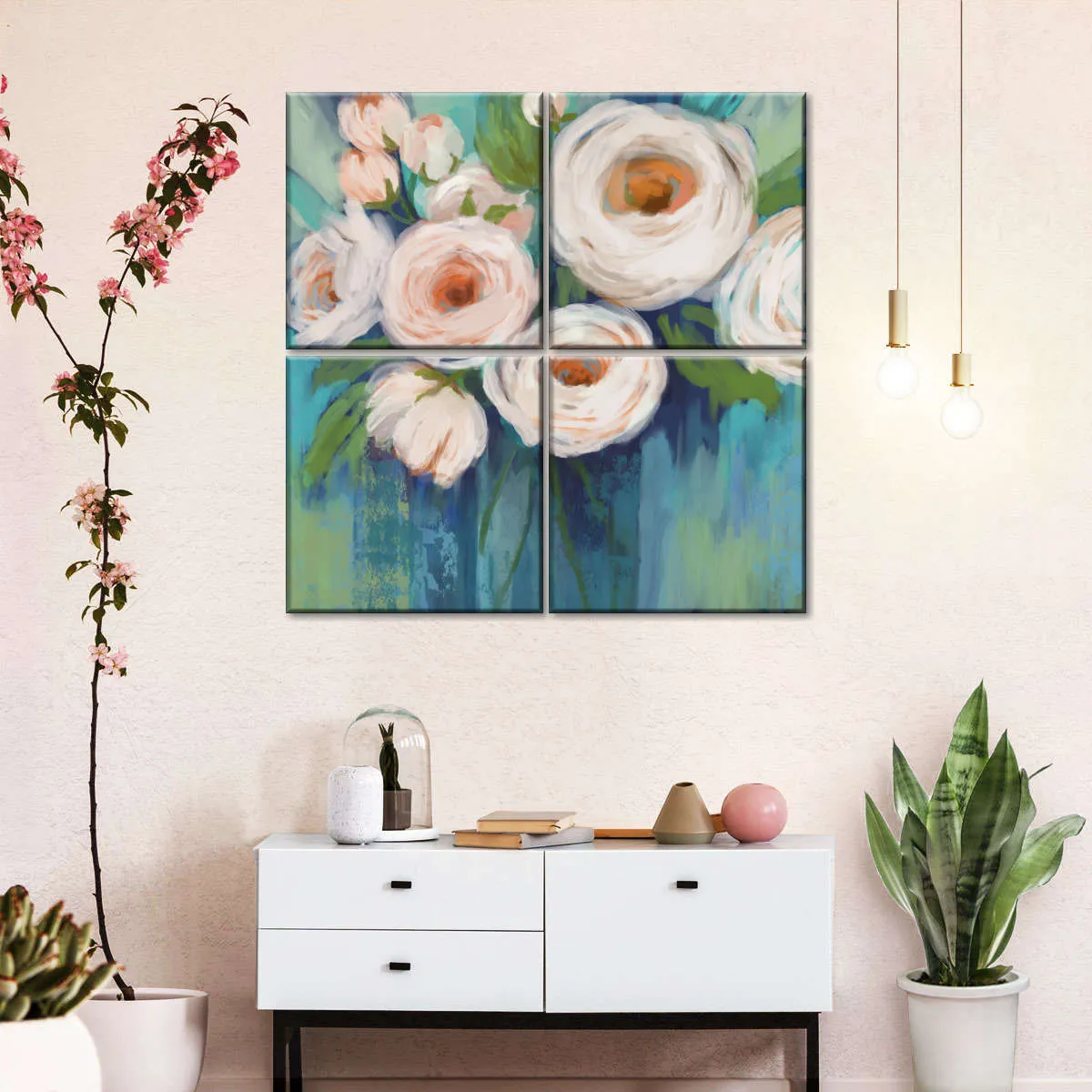 A Flower Power Wall Art