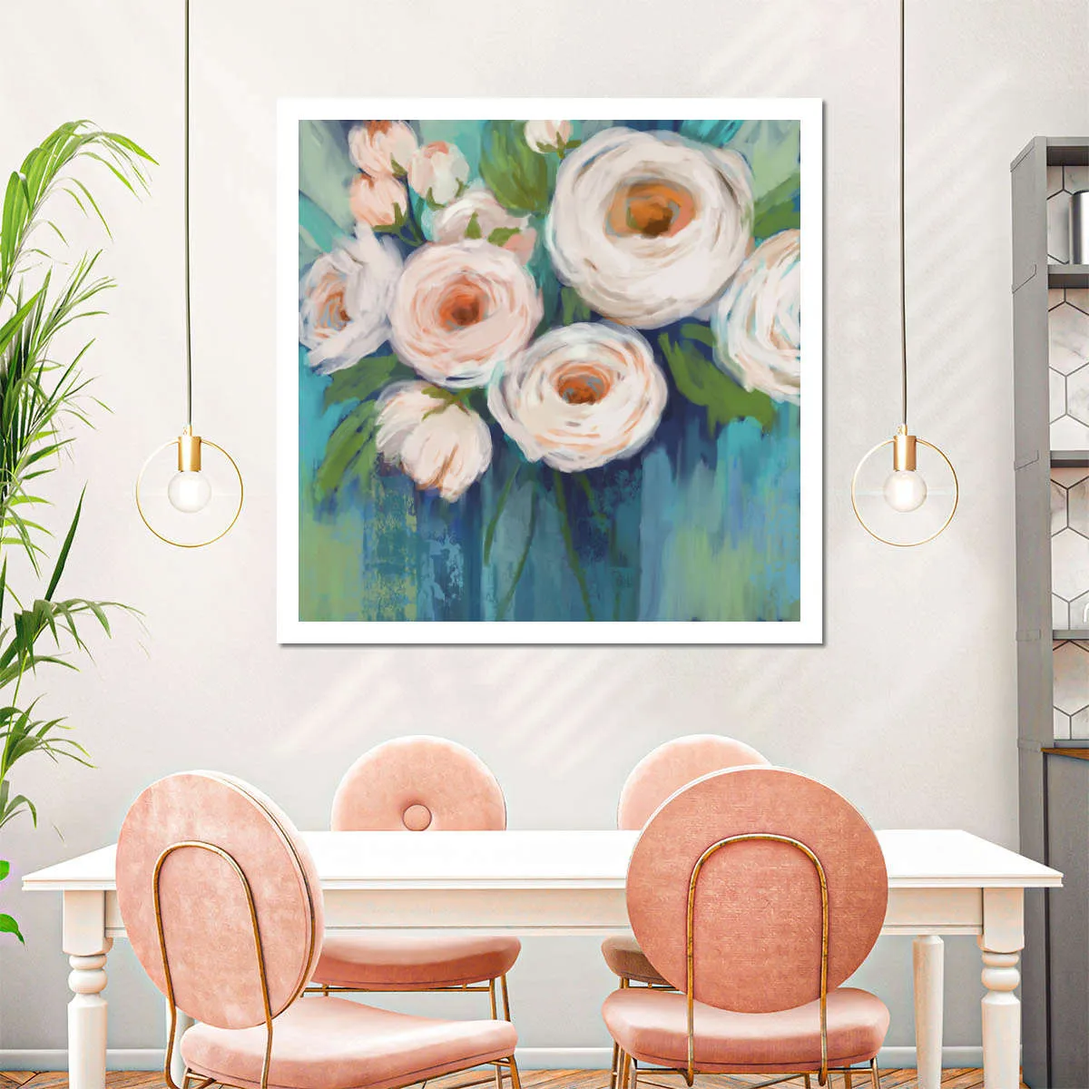 A Flower Power Wall Art