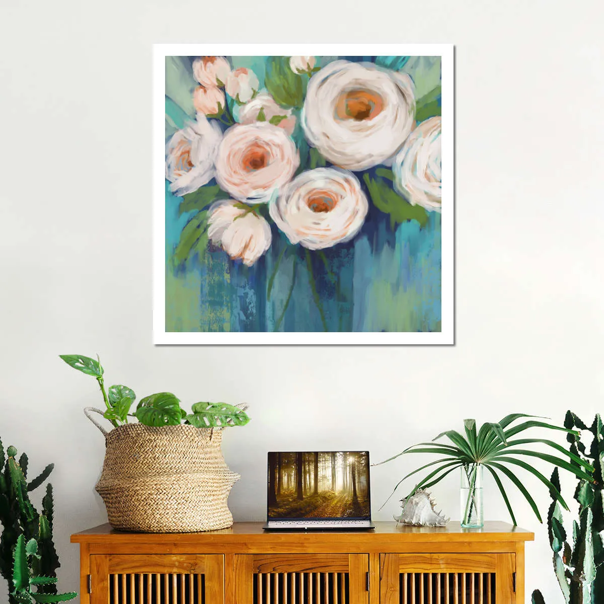 A Flower Power Wall Art