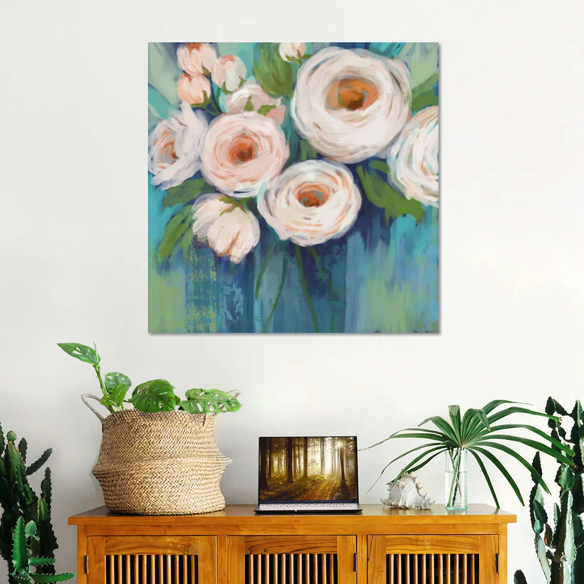 A Flower Power Wall Art