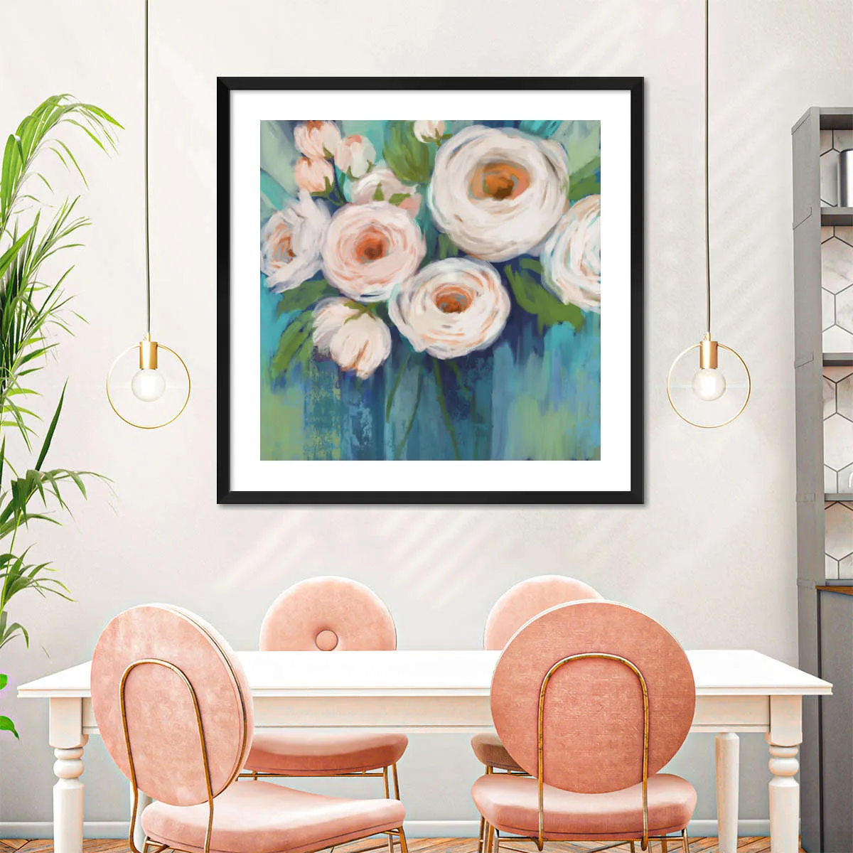 A Flower Power Wall Art