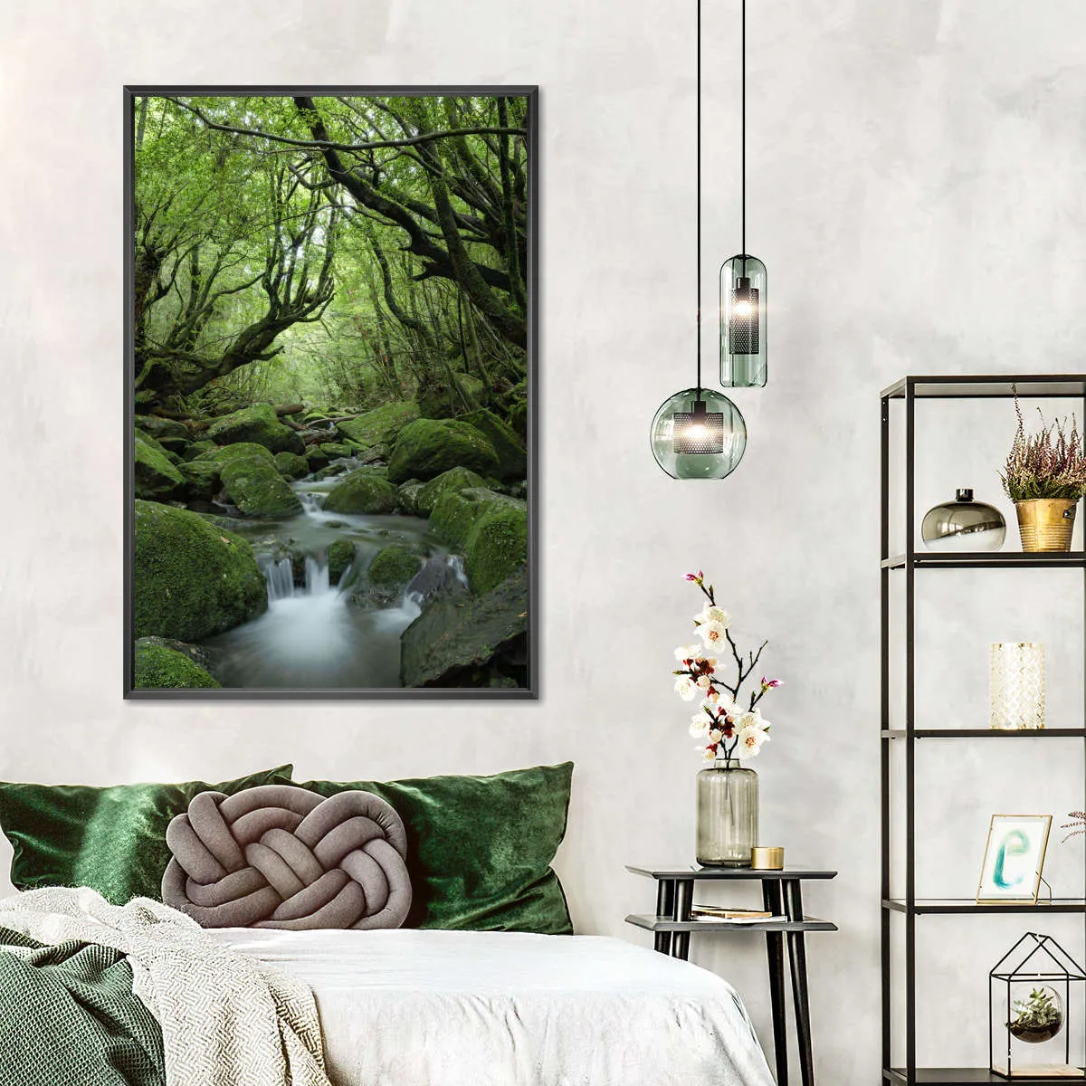 A Forest Stream Wall Art