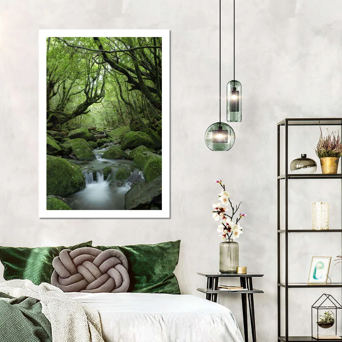 A Forest Stream Wall Art