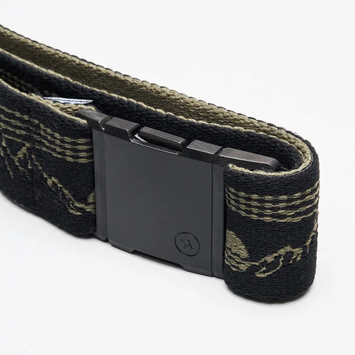 Arcade Out Of Range Long Belt - Ivy Green