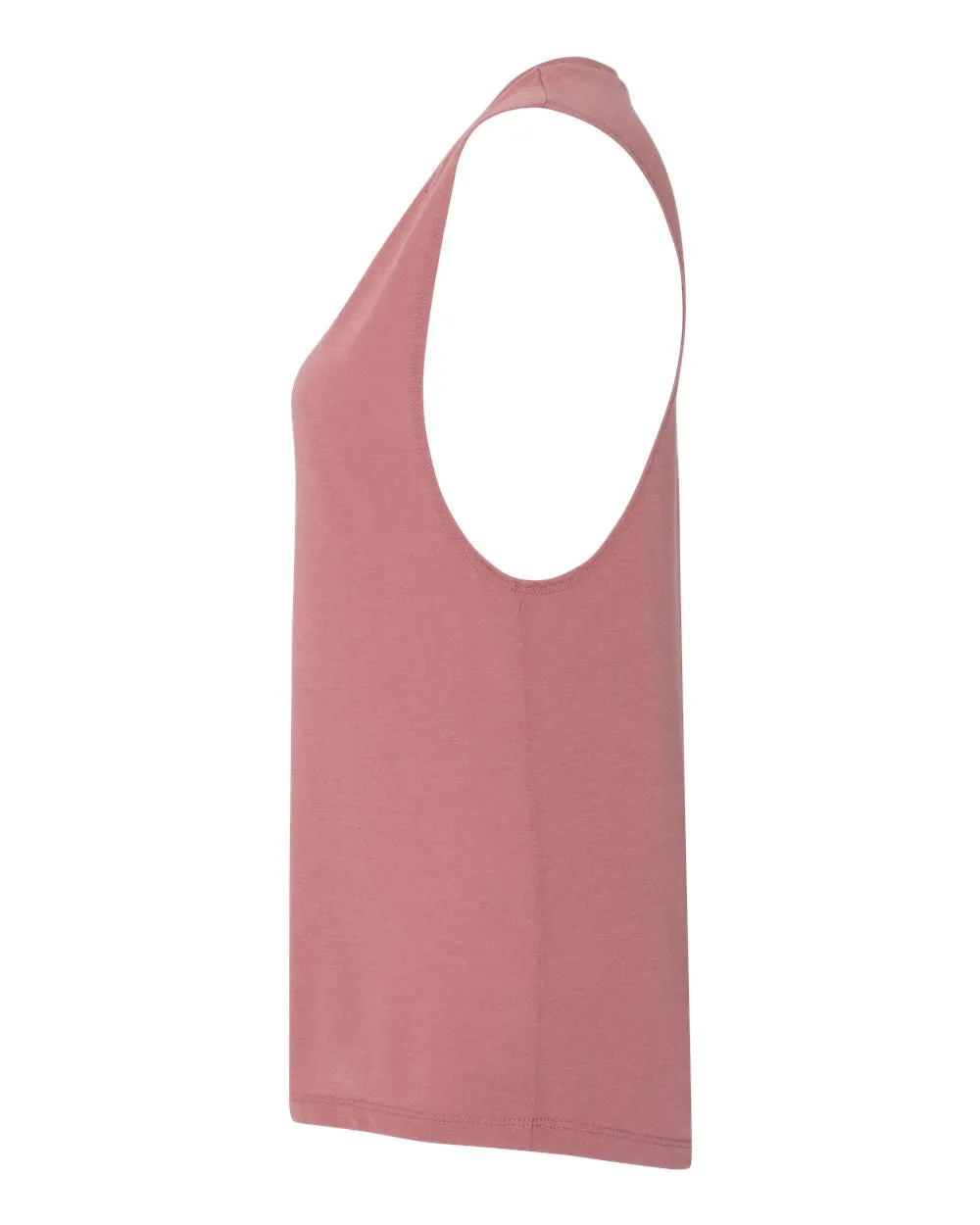 Bella   Canvas 8803 Women's Flowy Scoop Muscle Tank - Mauve