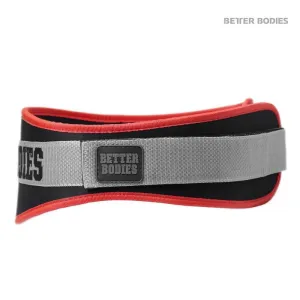 Better Bodies Basic Gym Belt - Black-Red