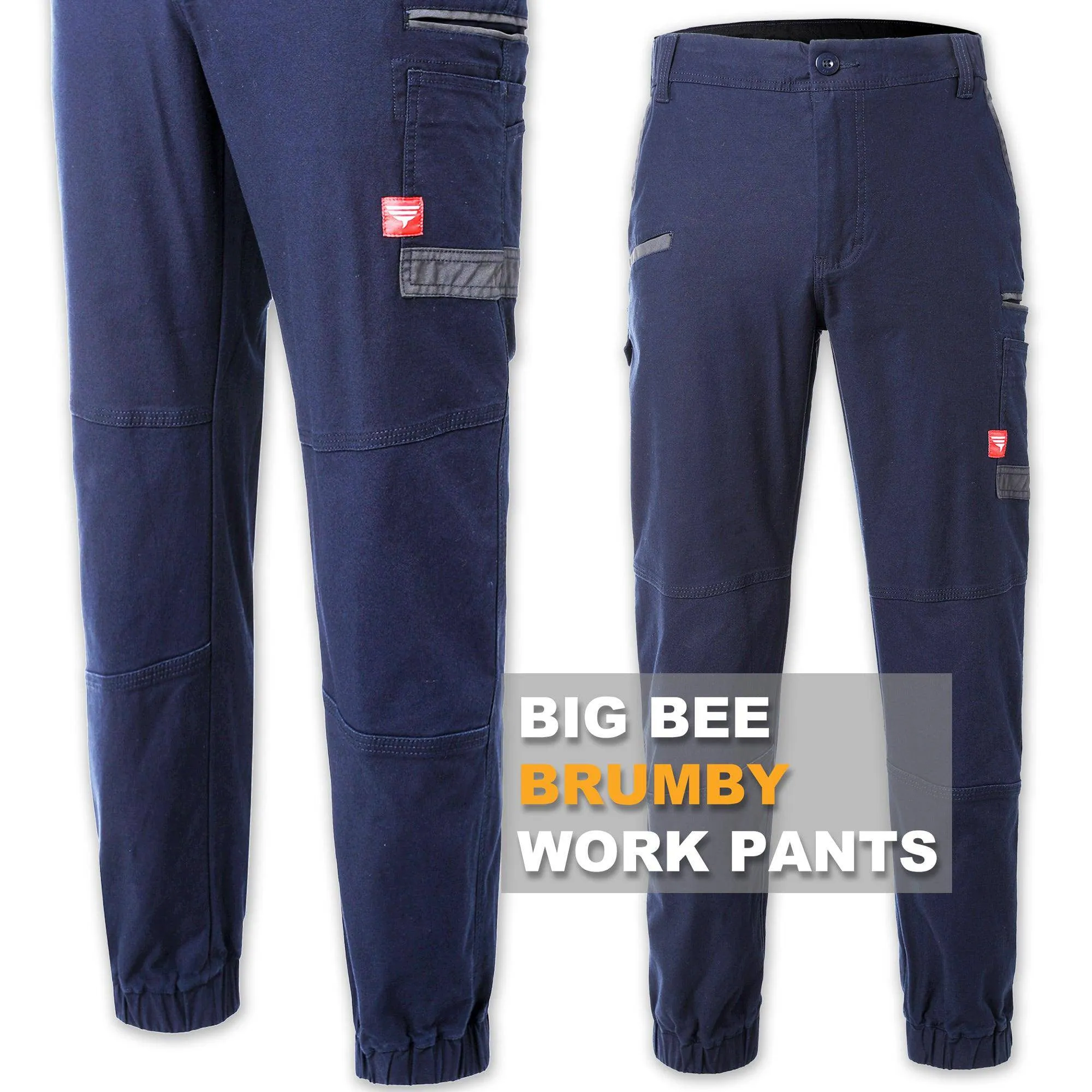 Big Bee BRUMBY Work Pants Ankle Cuffed