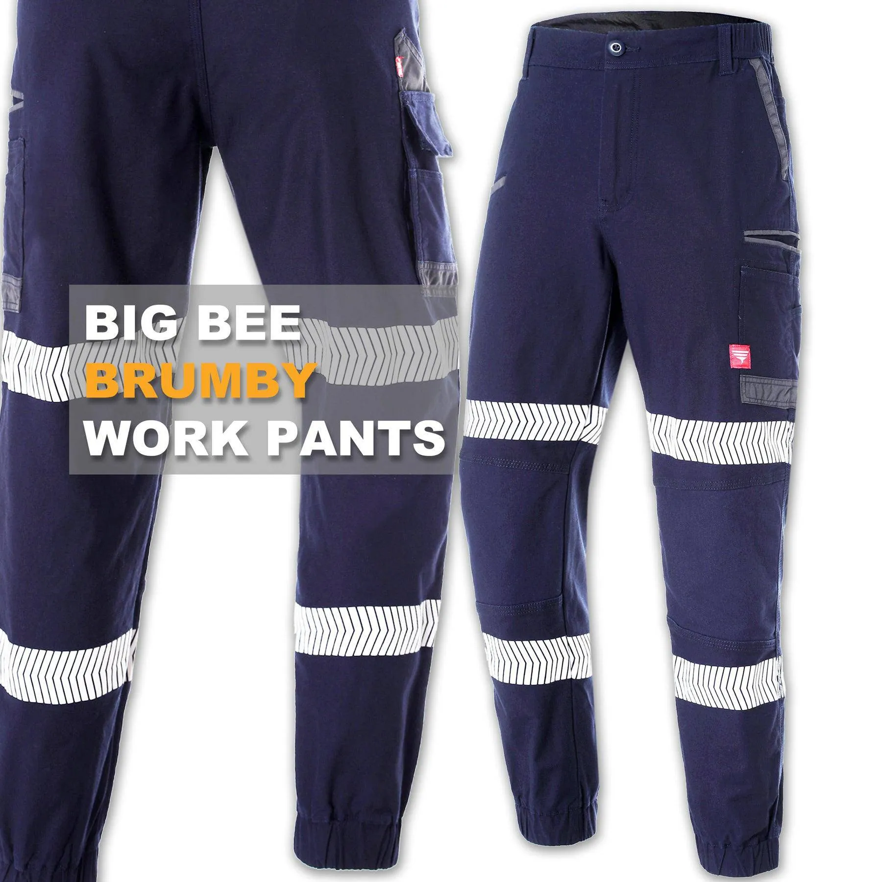 Big Bee BRUMBY Work Pants Ankle Cuffed