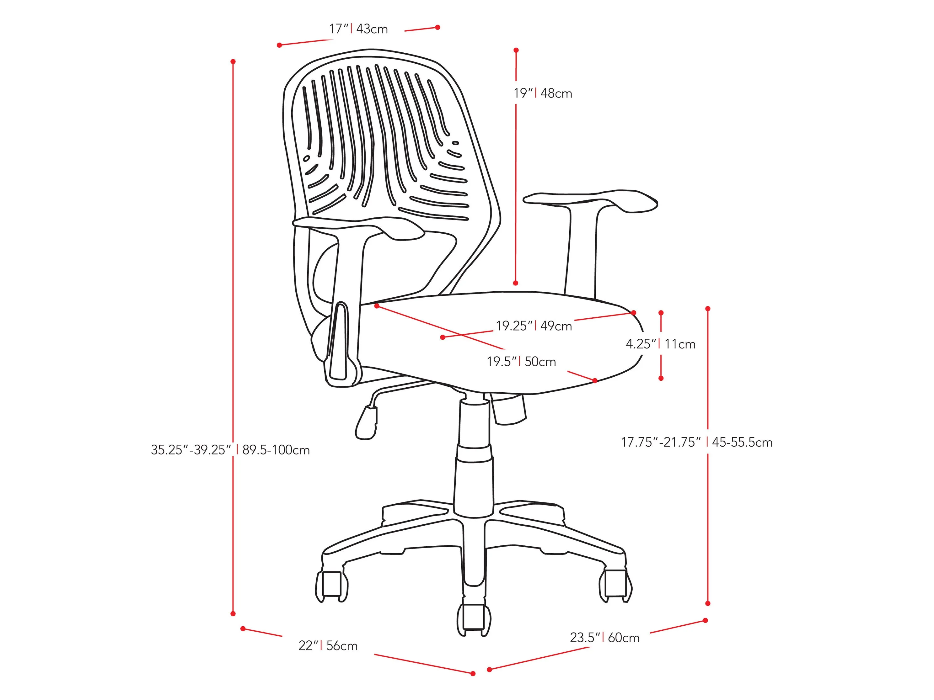 Black Mesh Office Chair