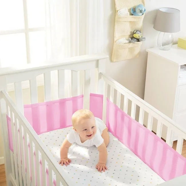 Breathable Baby - Breathable Mesh Cot Liner - Fresh Bloom