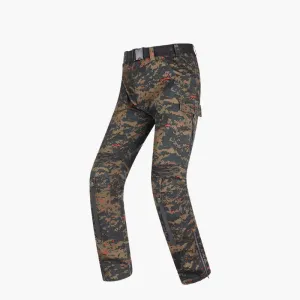 CAMOUFLAGE RIDING PANTS RUST