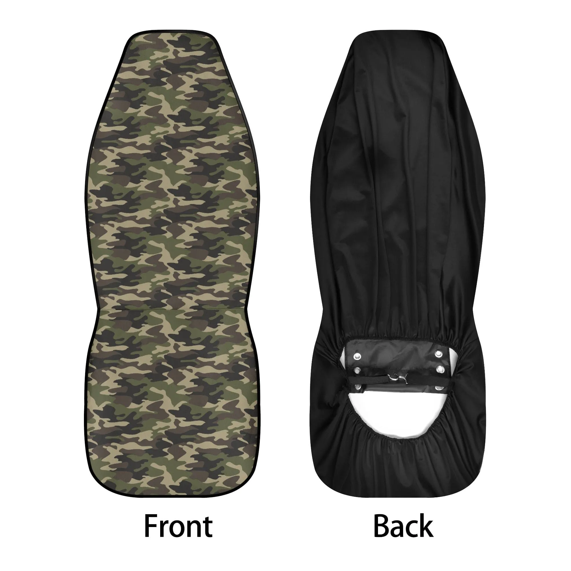 Camouflage Vehicle Seat Cover Set