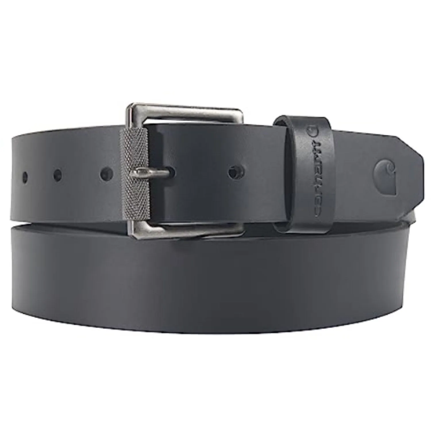 Carhartt Men's Bridle Leather Roller Buckle 1.5" Belt