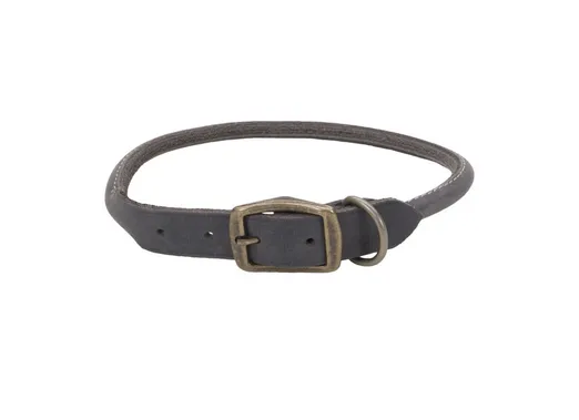 Coastal Rustic Round Leather Collar