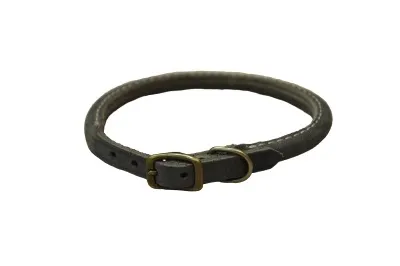 Coastal Rustic Round Leather Collar