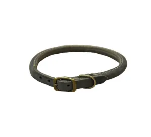 Coastal Rustic Round Leather Collar