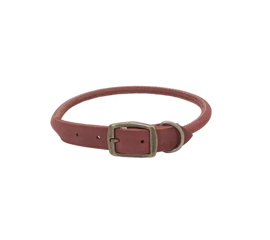 Coastal Rustic Round Leather Collar