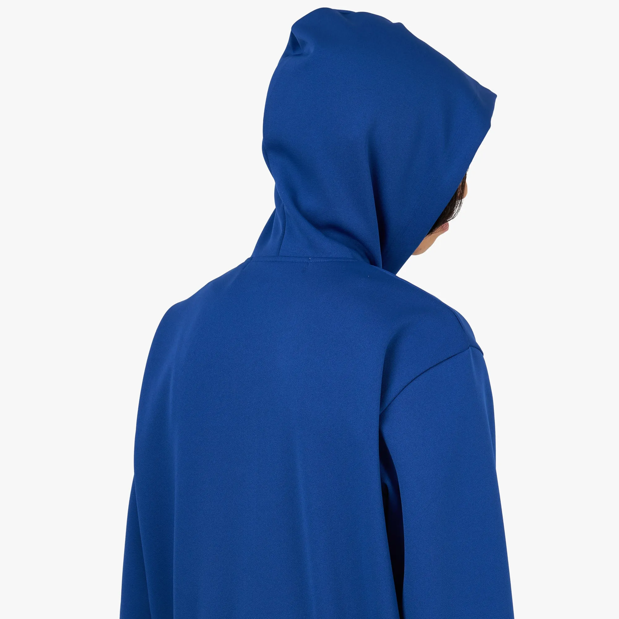 COMME des GARÇONS PLAY Red Heart Zip-Up Hoodie / Blue