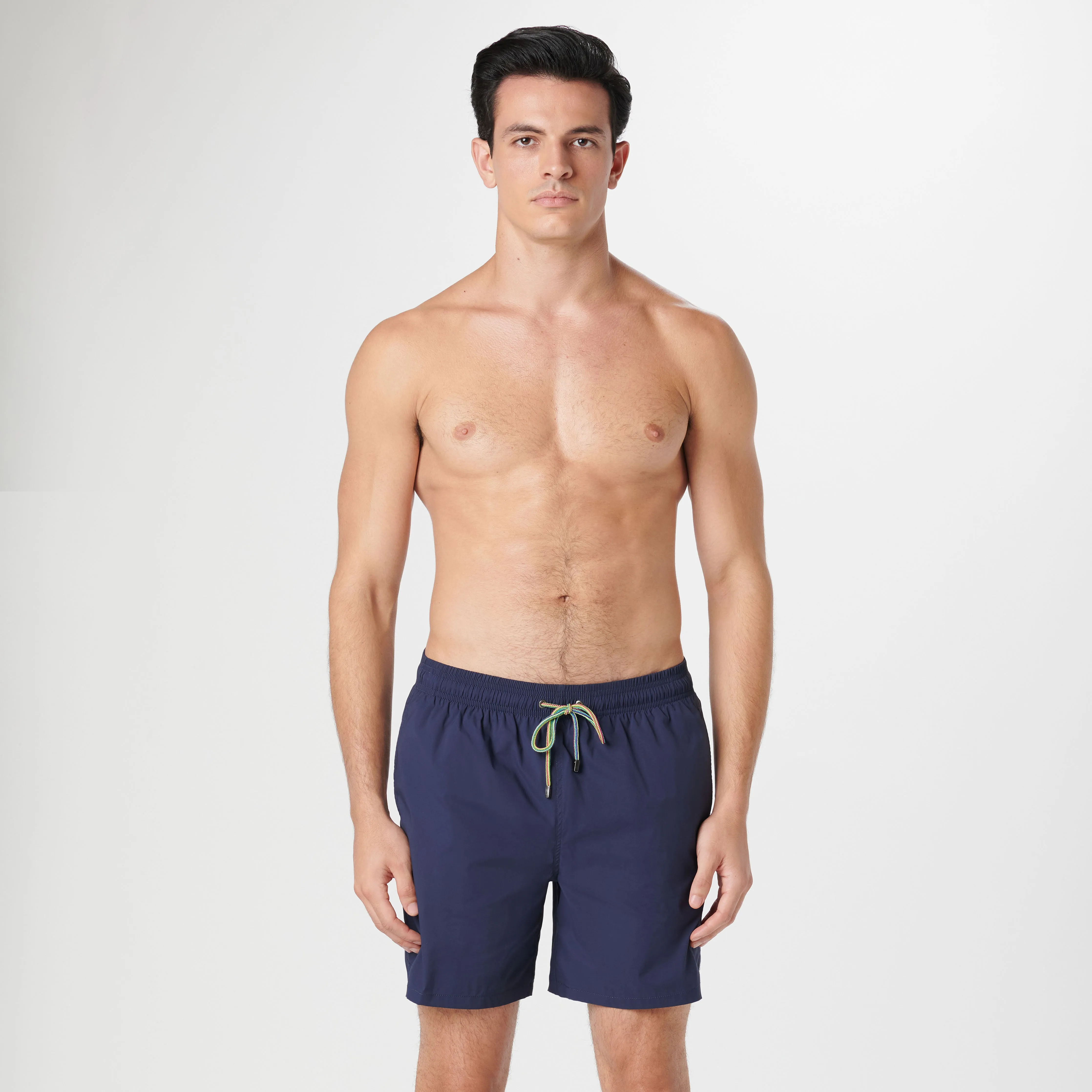 Cosmo Solid Swim Trunks