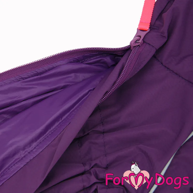 Dachshund Perfect Purple Rain Suit For Girls SPECIAL ORDER