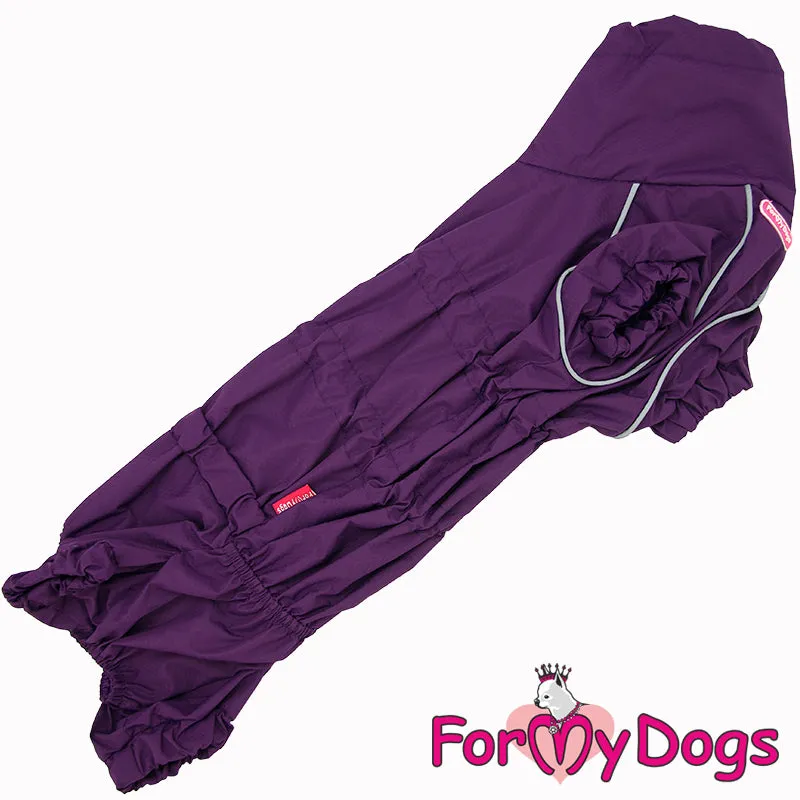 Dachshund Perfect Purple Rain Suit For Girls SPECIAL ORDER