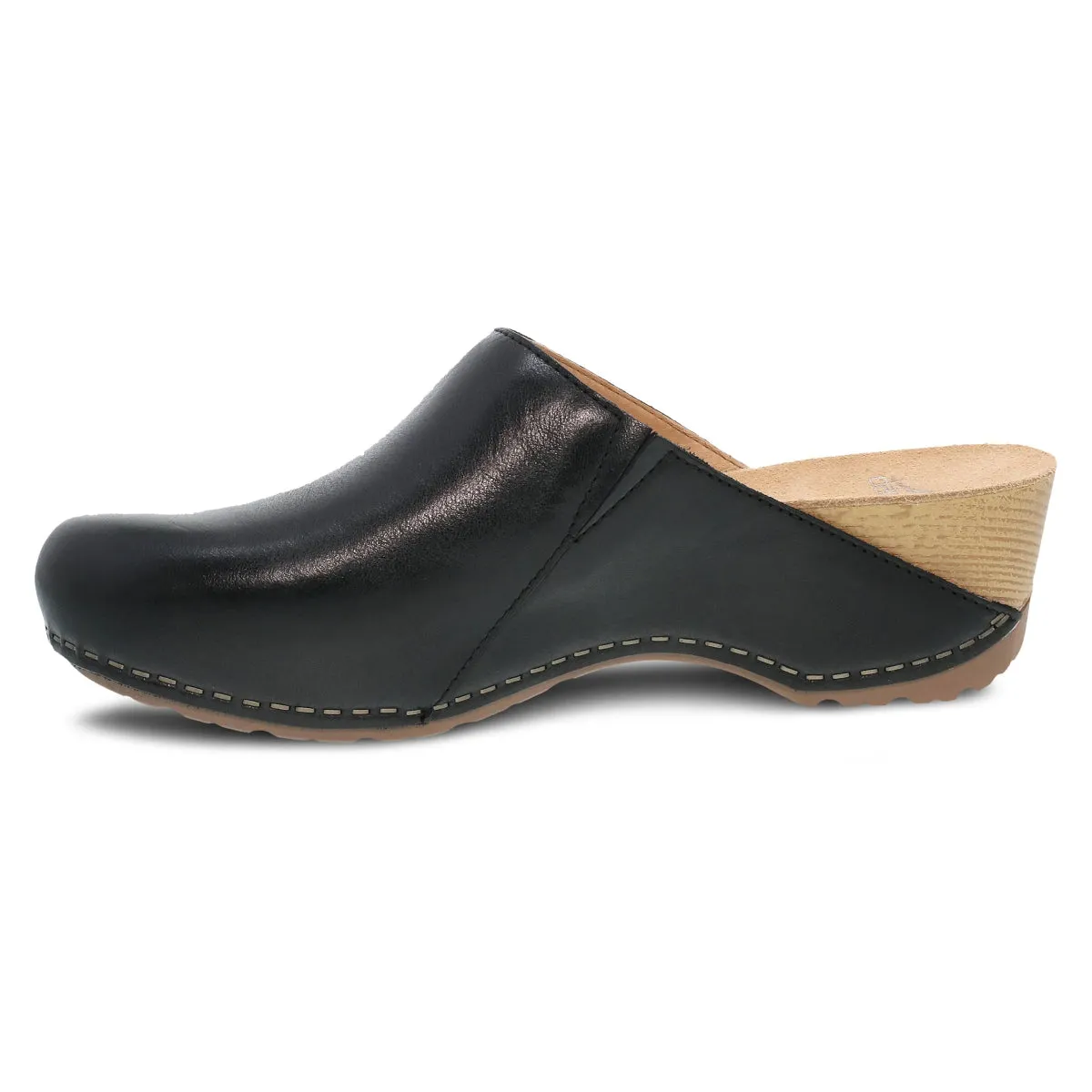 Dansko Women's Talulah Black Milled Burnished